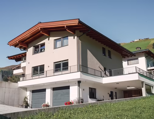 Neubau Zweifamilienwohnhaus Tux © Jakob Kirnbauer