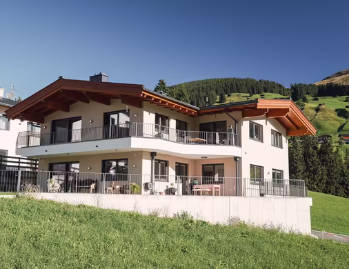 Neubau Zweifamilienwohnhaus Tux © Jakob Kirnbauer