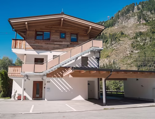 Aufstockung Wohn- und Appartementhaus Mayrhofen © Jakob Kirnbauer