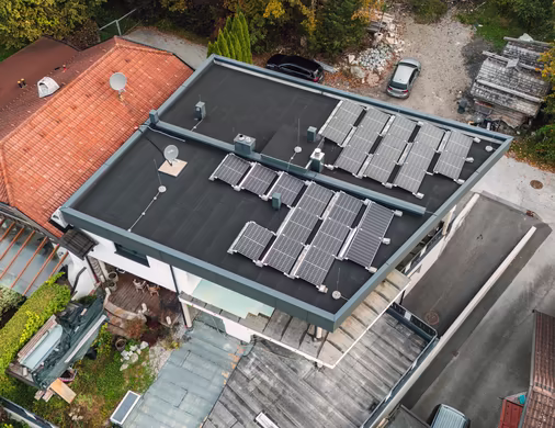 Aufstockung Wohnhaus Wiesing © Jakob Kirnbauer